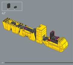 LEGO 75407 instructions page 44 – build guide