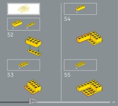 LEGO 75407 instructions page 49 – build guide
