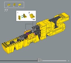 LEGO 75407 instructions page 61 – build guide