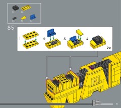 LEGO 75407 instructions page 71 – build guide