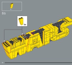 LEGO 75407 instructions page 72 – build guide