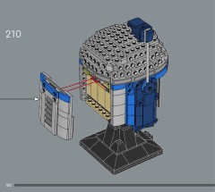 LEGO 75408 instructions page 100 – build guide
