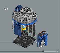LEGO 75408 instructions page 107 – build guide
