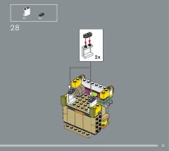 LEGO 75408 instructions page 21 – build guide
