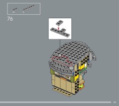 LEGO 75408 instructions page 43 – build guide