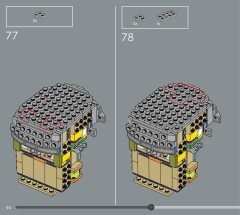 LEGO 75408 instructions page 44 – build guide