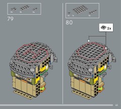 LEGO 75408 instructions page 45 – build guide
