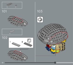 LEGO 75408 instructions page 52 – build guide