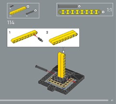 LEGO 75408 instructions page 61 – build guide