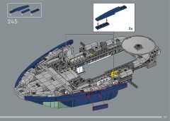 LEGO 75409 instructions page 127 – build guide