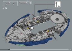 LEGO 75409 instructions page 161 – build guide