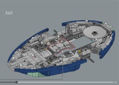 LEGO 75409 instructions page 163 – build guide