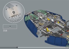 LEGO 75409 instructions page 179 – build guide