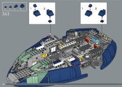 LEGO 75409 instructions page 184 – build guide