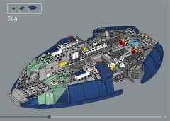 LEGO 75409 instructions page 185 – build guide