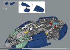 LEGO 75409 instructions page 187 – build guide