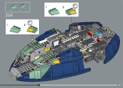 LEGO 75409 instructions page 189 – build guide