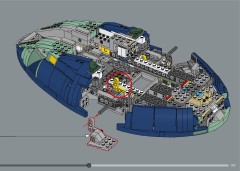 LEGO 75409 instructions page 197 – build guide