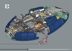 LEGO 75409 instructions page 199 – build guide