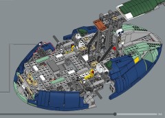 LEGO 75409 instructions page 245 – build guide