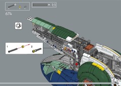 LEGO 75409 instructions page 105 – build guide