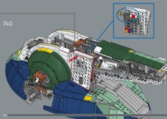 LEGO 75409 instructions page 134 – build guide