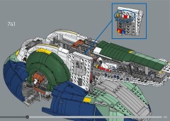 LEGO 75409 instructions page 135 – build guide