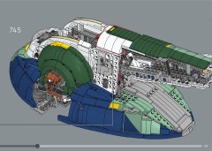 LEGO 75409 instructions page 137 – build guide
