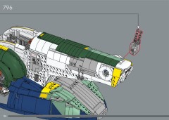 LEGO 75409 instructions page 158 – build guide