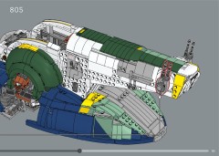 LEGO 75409 instructions page 161 – build guide