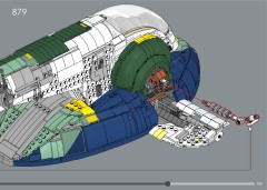 LEGO 75409 instructions page 195 – build guide