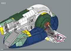 LEGO 75409 instructions page 196 – build guide