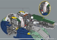 LEGO 75409 instructions page 61 – build guide