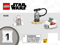 LEGO 75410 instructions page 1 – build guide
