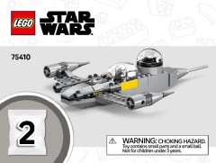 LEGO 75410 instructions page 1 – build guide