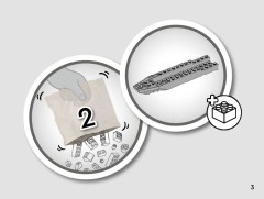 LEGO 75410 instructions page 3 – build guide