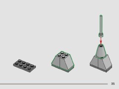LEGO 75410 instructions page 35 – build guide