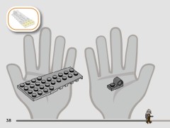 LEGO 75410 instructions page 38 – build guide
