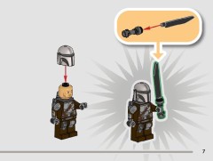 LEGO 75410 instructions page 7 – build guide