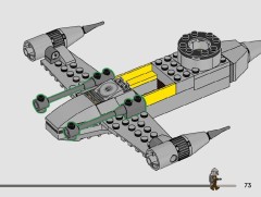 LEGO 75410 instructions page 73 – build guide