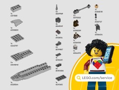 LEGO 75410 instructions page 79 – build guide