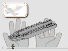 LEGO 75410 instructions page 8 – build guide