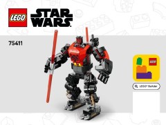 LEGO 75411 instructions page 1 – build guide