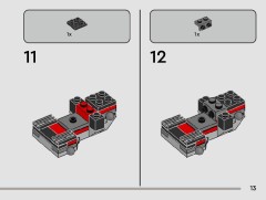LEGO 75411 instructions page 13 – build guide