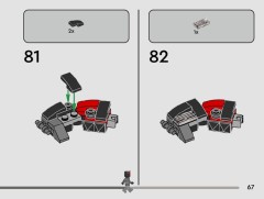 LEGO 75411 instructions page 67 – build guide