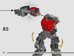 LEGO 75411 instructions page 70 – build guide