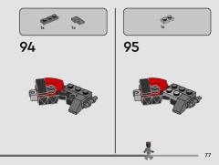 LEGO 75411 instructions page 77 – build guide