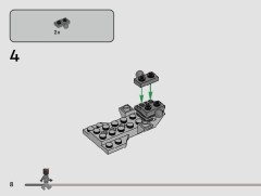 LEGO 75411 instructions page 8 – build guide