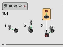 LEGO 75411 instructions page 82 – build guide