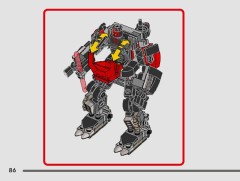 LEGO 75411 instructions page 86 – build guide